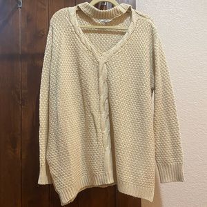 Jodifl Choker Collar Sweater